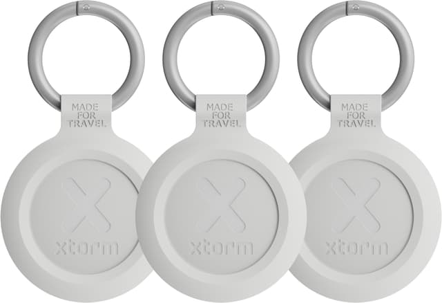 Xtorm TravelTag bluetooth tracker 3-pakke (askehvid)