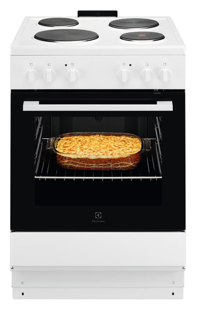 Electrolux 300 masseplade komfur LKS6000N0W (60cm)