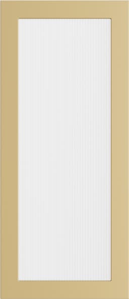 Epoq Trend Dusty Yellow räfflad glaslucka 40x92