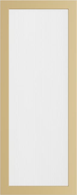Epoq Trend Dusty Yellow uurrettu lasiovi 50x125