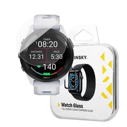[2-Pack] Wozinsky Garmin Forerunner 265S 46mm Härdat glas Skärmskydd - Vit