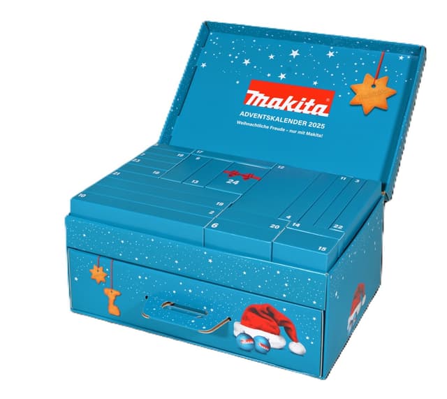 Makita adventskalender 2025 Verktygskalender