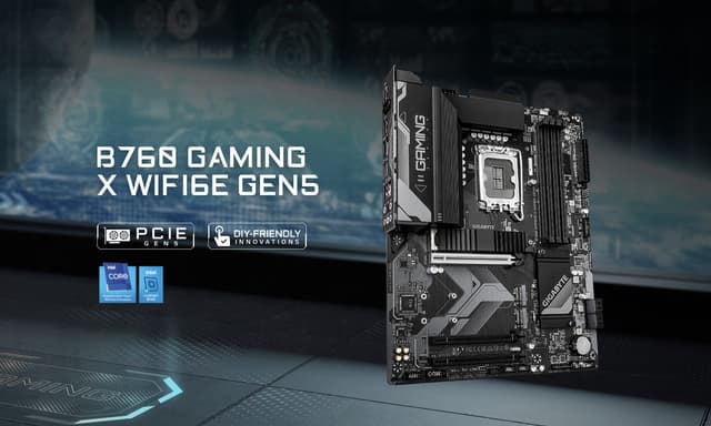 GIGABYTE B760 GAMING X WIFI6E GEN5