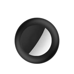 Silikonskyddsfodral för Apple AirTag Tracker Sort S