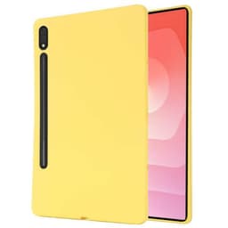 Liquid silikon nettbrettdeksel Samsung Galaxy Tab S11 Ultra - Gul