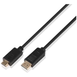 Logik DisplayPort til HDMI kabel (2m)