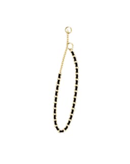 Chain Strap Noir Gold