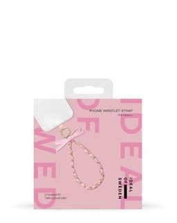Phone Wristlet Strap Pink Ribbon