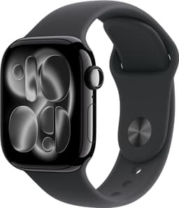 Apple Watch S11 42mm GPS (Jet Black Aluminium/Black Sport Band) S/M
