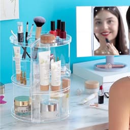 InnovaGoods Roterende makeup-organisator
