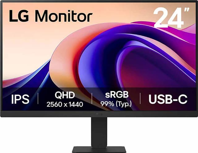 LG 24U631 24/QHD/IPS/100Hz/5ms/250nit 24" skärm