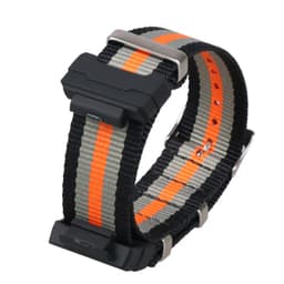 Casio G-Shock Klokkerem i Nylon Canvas Grå+oransje