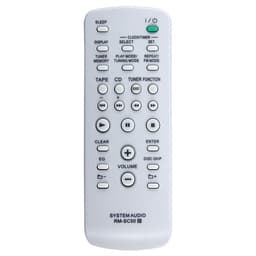 Fjernkontroll erstatning RM-SC50 for Sony-forsterker