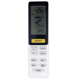 Erstatning fjernkontroll for 0010402886R for Haier klimaanlegg