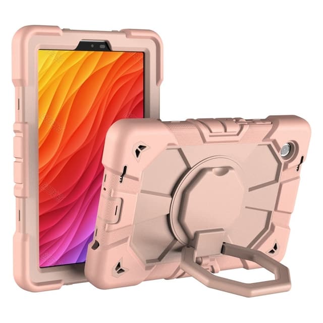 Til Samsung Galaxy Tab A11 Etui PC+Silikone Tablet Cover Pink