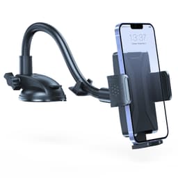 Autopuhelinpidike, musta Musta