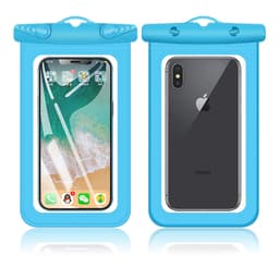 Vanntett mobildeksel 7 tommer Blå