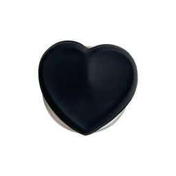 Silikon Hjerteformet Magnetisk MagSafe Stativ & Grep - Utvidbar Telefonholder Sort