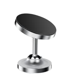 360° roterende biltelefonholder med sterkt magnetisk grep Sølv