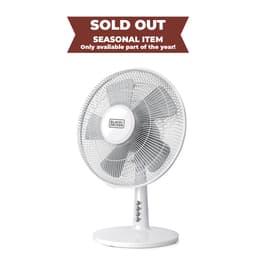 Bordsfläkt 5 Blad Vit