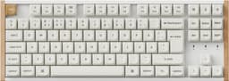 Keychron K8 HE SE trådløst gaming-tastatur (træ-hvid)