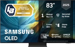 Samsung 83" S95F 4K OLED älytelevisio (2025)