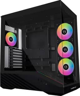 Lian Li Vector V100 PC-kabinett (sort)