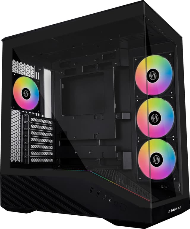 Lian Li Vector V100 PC kabinet (sort)