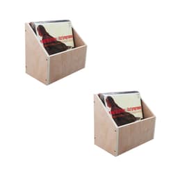 Opbevaringskasse til vinylplader 2 Stk. Bundle