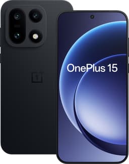OnePlus 15 älypuhelin 5G 12/256GB (musta)