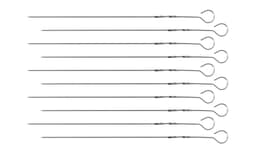 Flade grillspyd "Paddle Skewers" - 10 stk. med etui