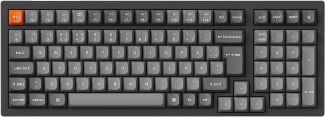 Keychron K4 Max Super Brown trådlöst gamingtangentbord