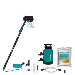 VONROC Teleskopisk VaskeBørste 4.6m & DI Vandfilter – Det perfekte rengøringssæt | Komplet sæt