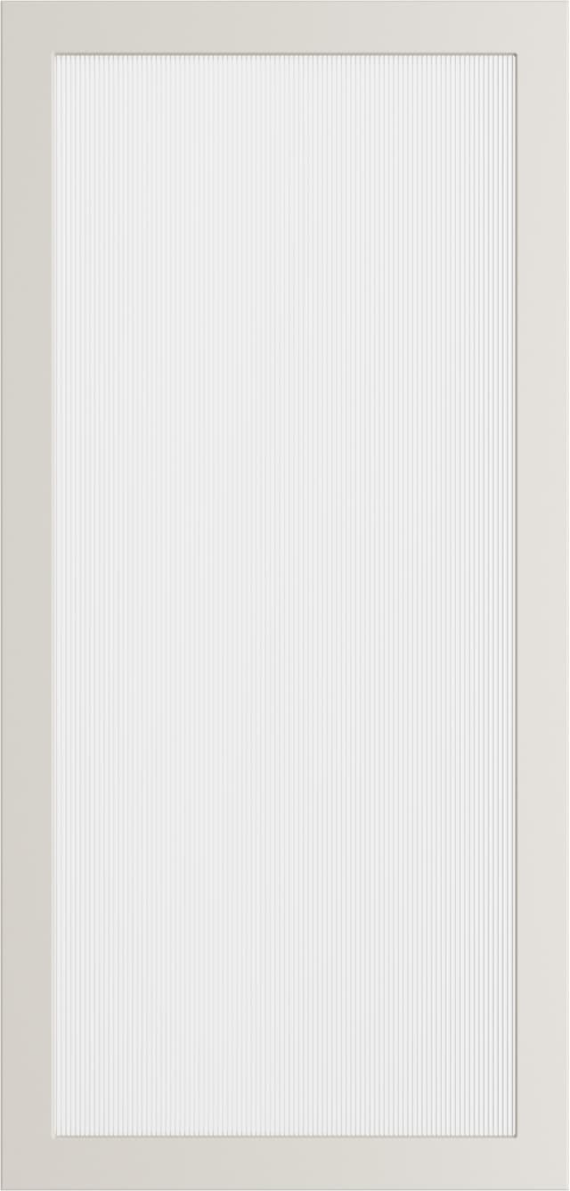 Epoq Trend Warm White räfflad glasdörr 60x125