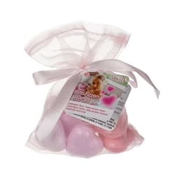 Kylpypommi Sydän - 10-pakkaus