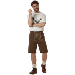 Lederhosen Lenni oktoberfestbyxor herr
