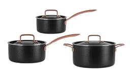 Pepper - Kokkärlset 3 delar - Svart