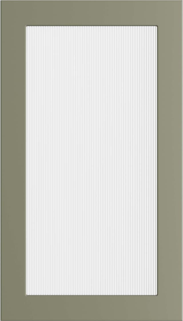 Epoq Trend Eco Olive spröjsad glaslucka 40x70