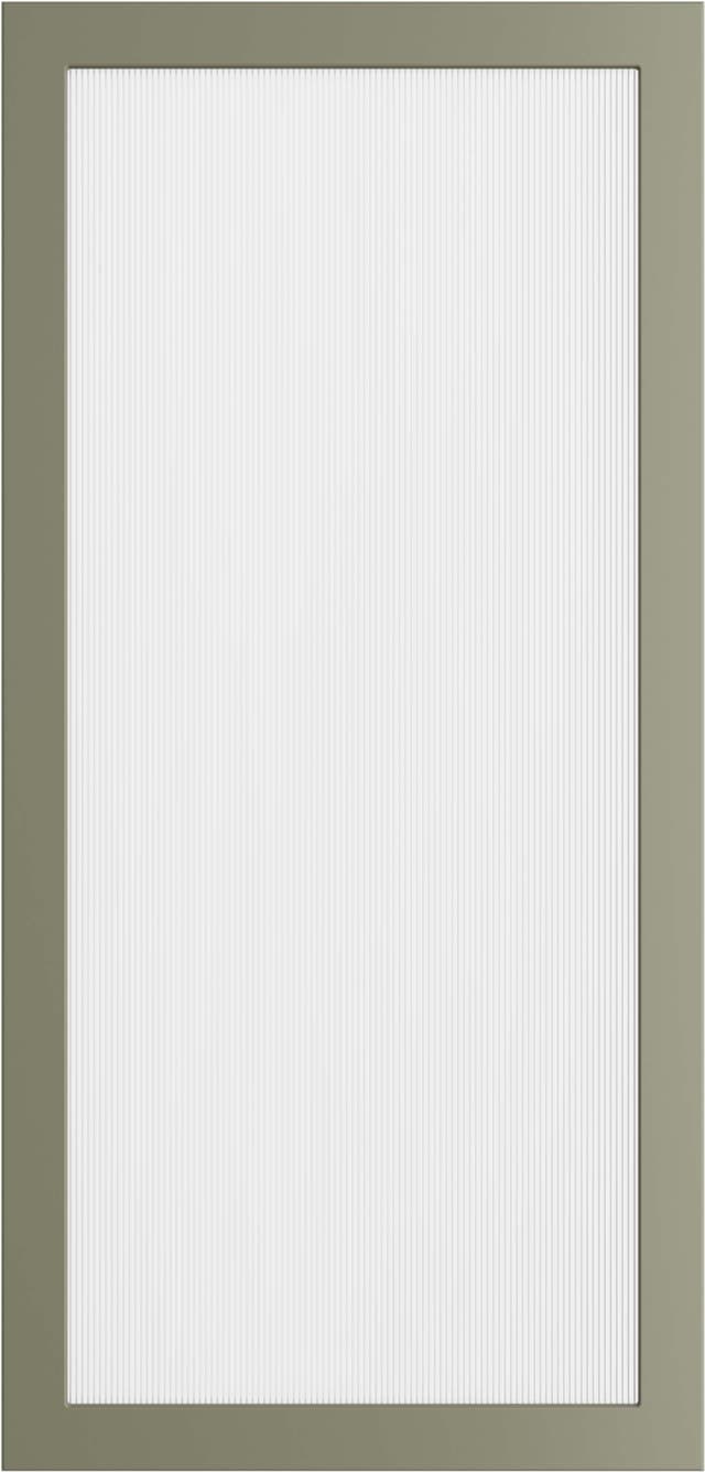 Epoq Trend Eco Olive spröjsad glasdörr 60x125