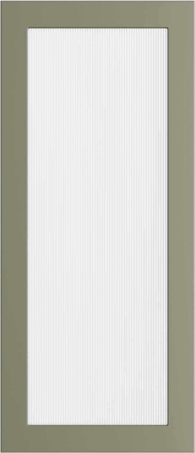 Epoq Trend Eco Olive spröjsad glasdörr 40x92