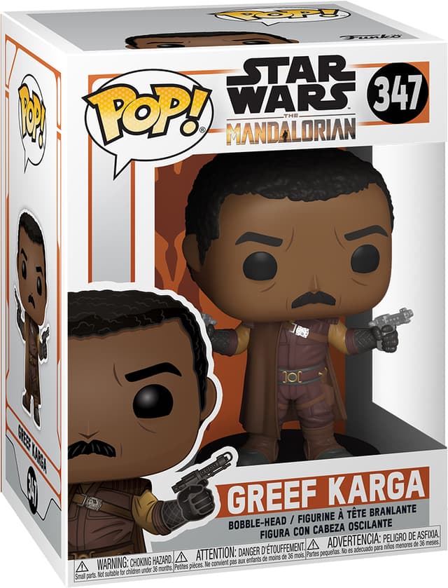 FUNKO! POP STAR WARS: MANDALORIAN - GREEF KARGA