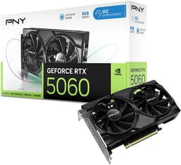 PNY GeForce RTX 5060 OC Dual Fan 8 GB näytönohjain