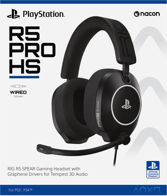 Rig R5 PRO HS PlayStation pelikuulokkeet - Gigantti verkkokauppa