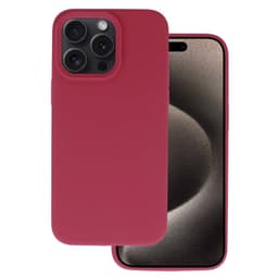 Silicone Lite Case iPhone 16 Pro - Crimson red