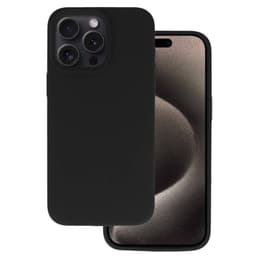 Silicone Lite Case iPhone 16 Pro - Onyx black