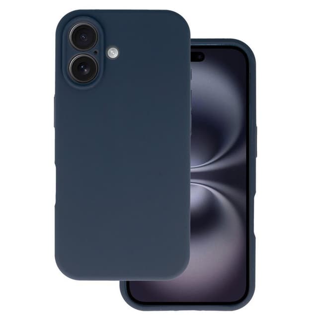 Silicone Lite Case iPhone 16 - Navy