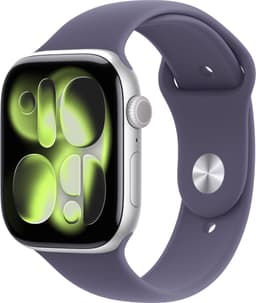 Apple Watch S11 46mm GPS (Silver Aluminium/Purple Fog Sport Band) M/L