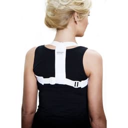 SWEDISH POSTURE Classic Hållningsband Vit S-M