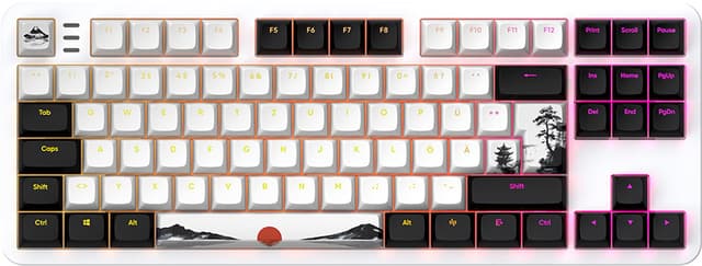 Dark Project One 87 Fuji gamingkeyboard