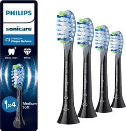Philips Sonicare C3 premium tannbørstehode HX9044/88 (sort)